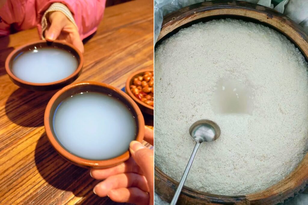 Alcool de riz 土家糯米酒, boisson traditionnelle Tujia de Zhangjiajie