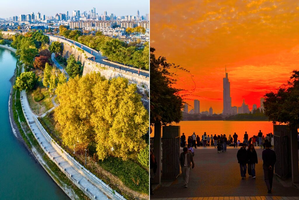 Remparts Ming 明城墙 & lac Xuanwu 玄武湖