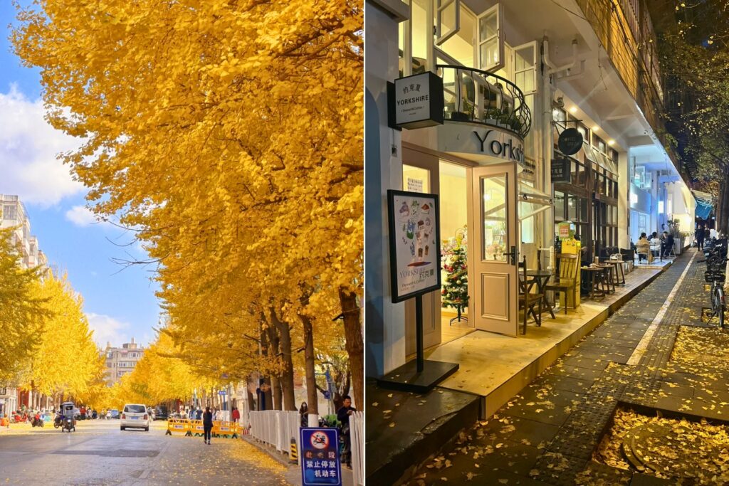 Rue culturelle Wenlin Street à Kunming