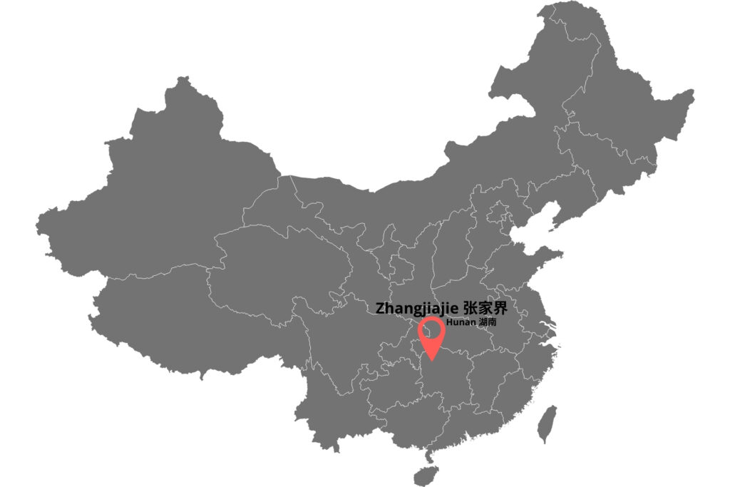 Zhangjiajie Map
