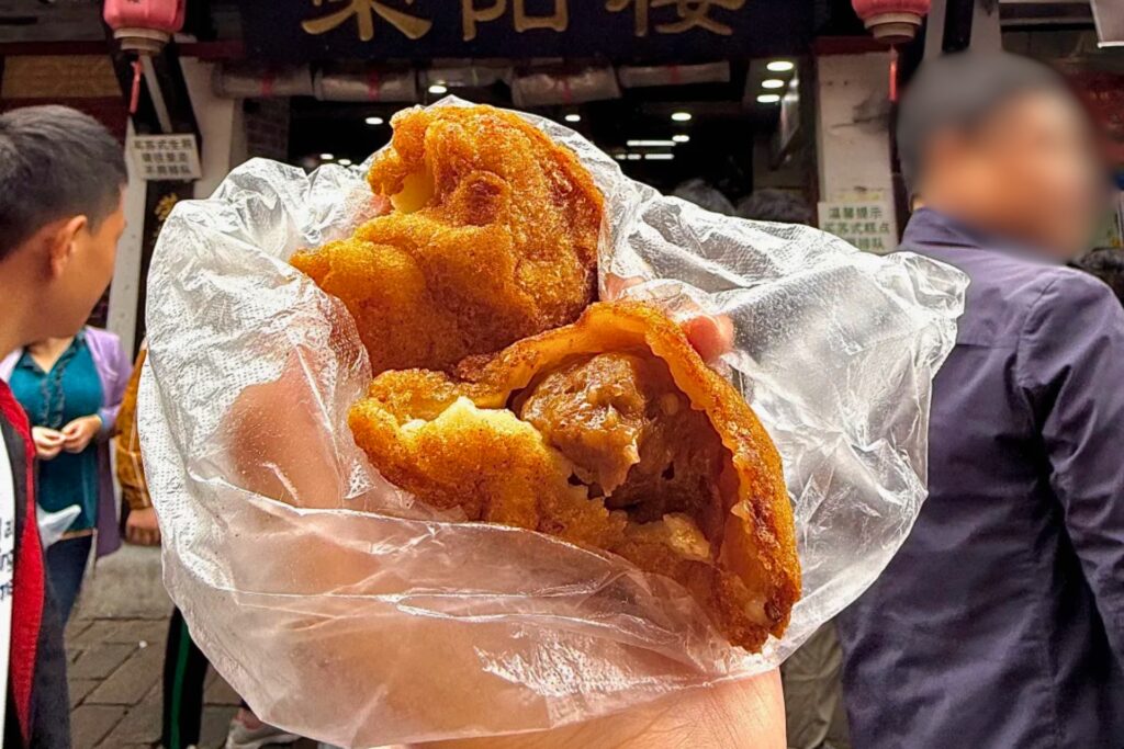 油汆团子 boulettes frites