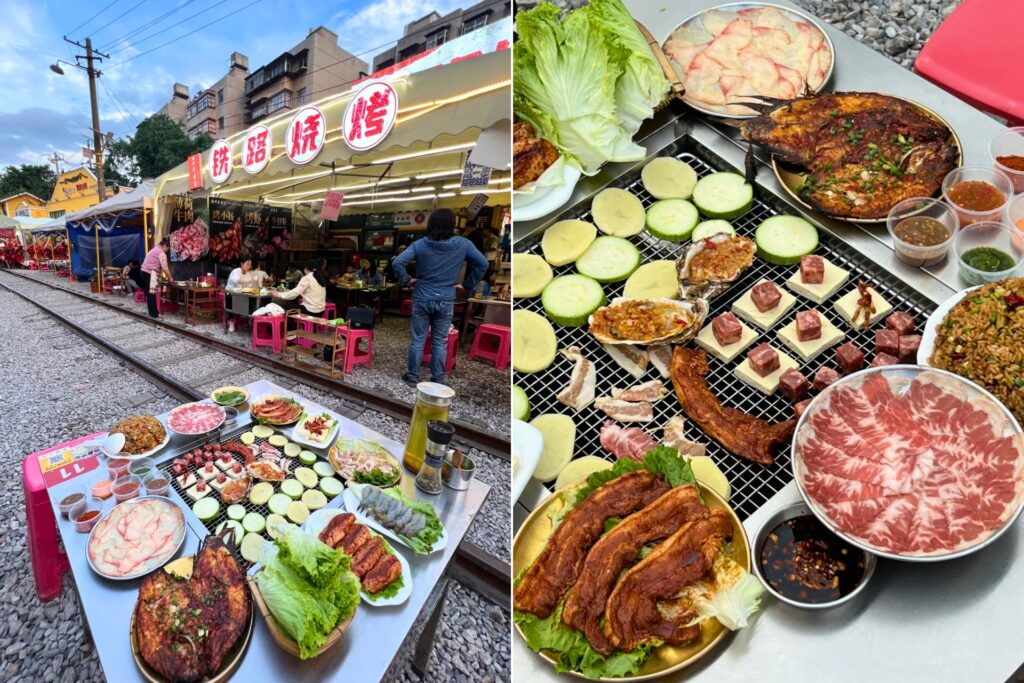 铁路烧烤 – Barbecue au bord des rails à Kunming