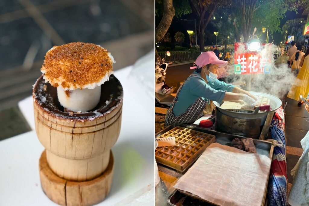 马蹄糕 Mǎtígāo & 桂花糕 Guìhuā Gāo