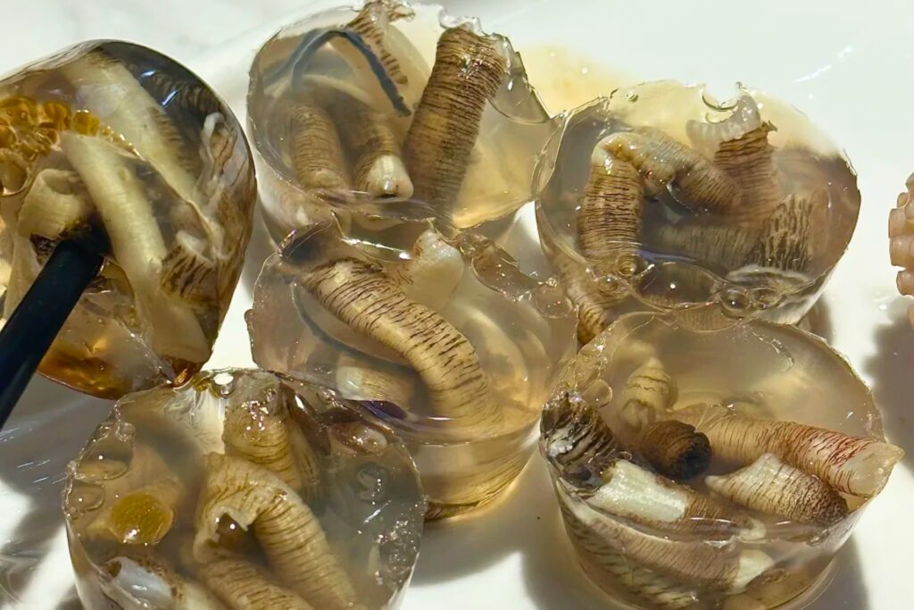 Gelée de ver marin 土笋冻