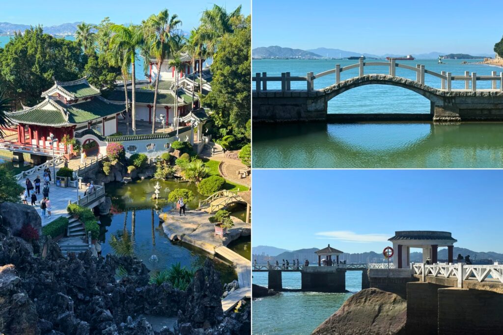 Jardin Shuzhuang 菽庄花园 à Gulangyu, entre architecture traditionnelle et océan
