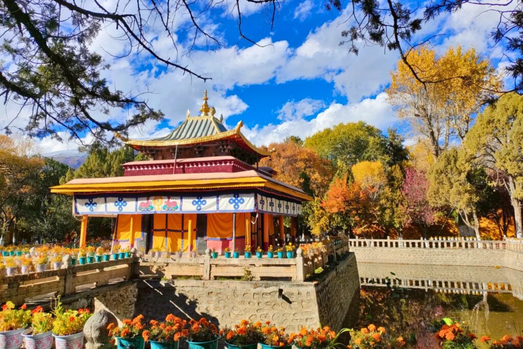 Norbulingka 罗布林卡, jardin impérial tibétain à Lhassa