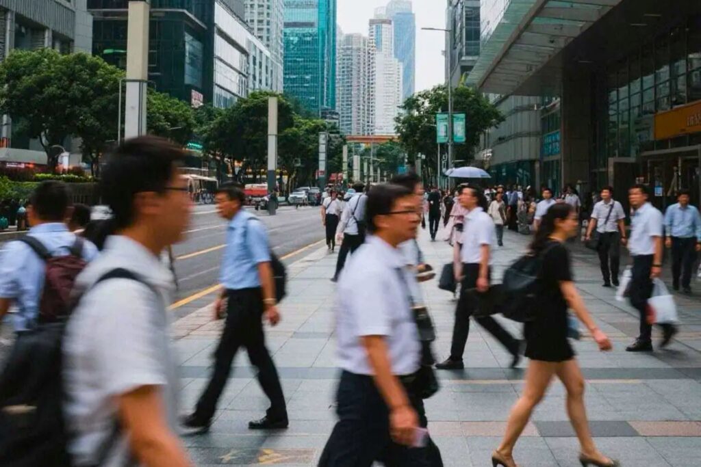 Shenzhen ne s’adapte pas au voyageur. Elle continue, avec ou sans lui