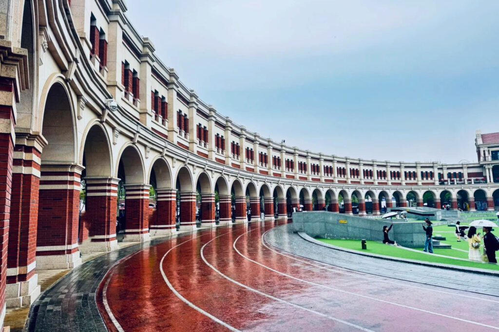 Architecture historique dans le quartier Wudadao 五大道 à Tianjin