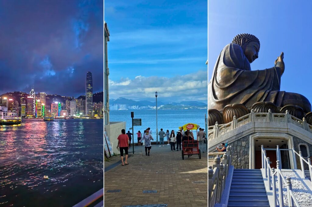 Kowloon 九龙, Hong Kong Island 香港岛 et Lantau 大屿山 : trois zones pour comprendre Hong Kong en 3 jours.