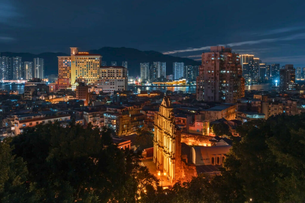 Ruines de Saint-Paul à Macao lors d’un itinéraire de 3 jours